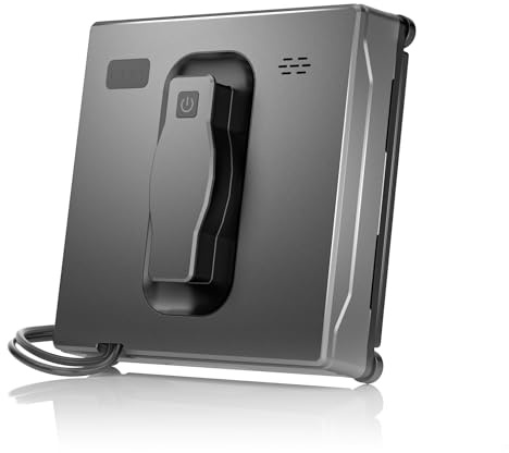 Vidattx Robot Nettoyeur de Vitres Intelligent à Double Spray avec 3 Modes de Chemin (Z/N, Z, N), Robot Laveur de Vitre Automatique avec Télécommande, Navigation Intelligente