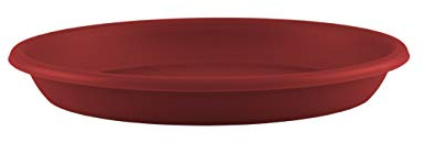 Soucoupe Ronde 40CM Rouge FONCÉ