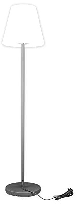 ELG Leuchten LED Stehlampe ST IP65 Gartenlampe E27 10W 1055lm 4000K | Warm White, Terrassenleuchte, Balkonlampe, Außenleuchte Outdoor, Mit Netzkabel