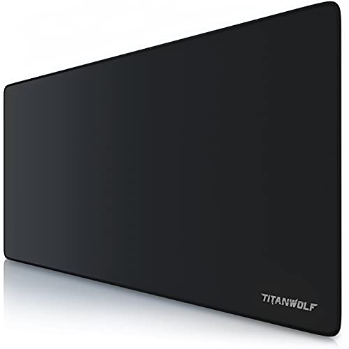 CSL - XXL Speed Gaming Mauspad Titanwolf - 900 x 400mm - XXL Mousepad - Tischunterlage Large Size - Perfekte Präzision und Geschwindigkeit