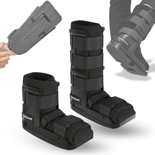 INDESMED | Bota Walker V.3 | Bota Corta + Larga + Calcetín | Ajustable a todas las tallas | Más Ligera, Resistente y Transpirable - Desarrollado en colaboración con cirujanos del Hospital La Paz.