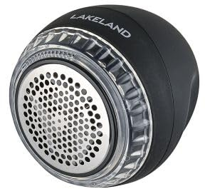 Lakeland Rechargable Poweful Wireless Lint Bobble Remover to Extend the Life of Your Clothes