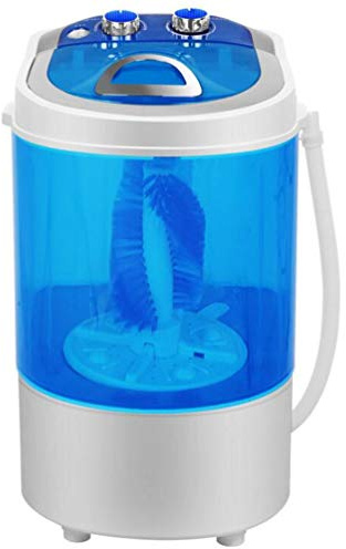 KJHYYPP Lavatrice per Scarpe Portatile Lavatrice Lavatrice semiautomatica a barile Singolo, Scarpe deodoranti per Vasca traslucida Wash&Spin