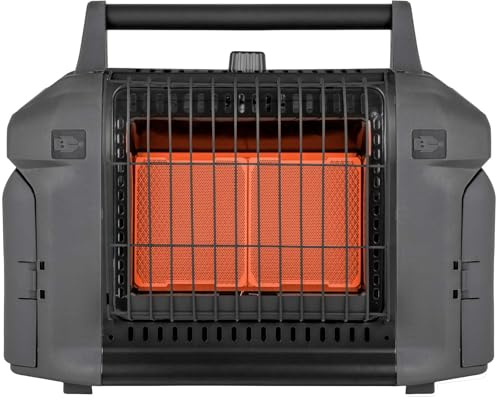 BRUNNER Devil Megaheater Gasheizer XL Leistungsstarker Gasheizstrahler mit 4,8kW. Camping-Gasheizung Zelt-Heizung Innenräume und Vorzelt für Gaskartusche oder Gasflasche.