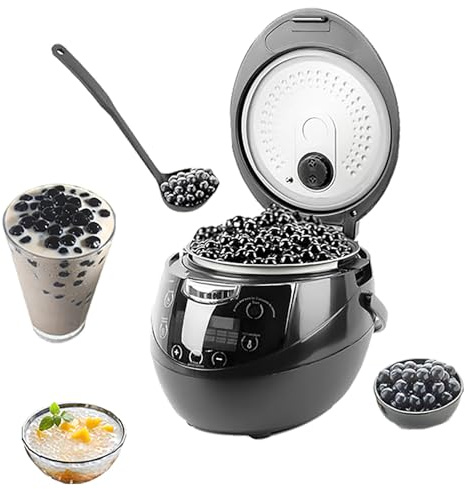 Macchina for Bubble Tea da 6L/8L, macchina automatica for Bubble Tea, cuocitore di perle di tapioca for ristoranti e negozi di dolciumi(8L)