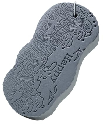 Spugna da bagno esfoliante per la rimozione della pelle morta, morbida spugna per il lavaggio del corpo, per adolescenti, bambini, donne incinte, adulti, bambini, uomini, famiglia