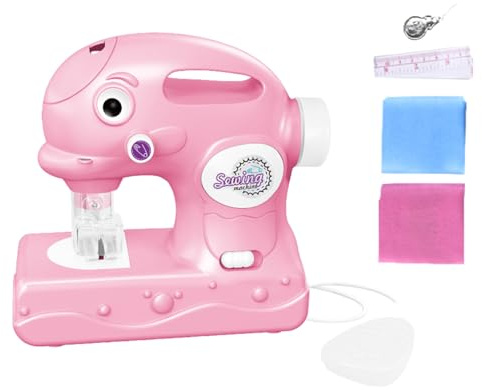 Symaskin för barn - kreativ ABS elektrisk leksaks skördare, mini handgjord spelapparat | syenhet för fantasifullt rollspel, startgåva, lärande set