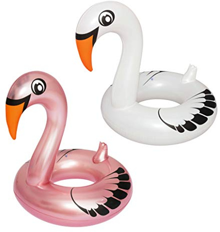 BESTWAY Schwimmring Pearl White & Metallic Rose, Sortiert
