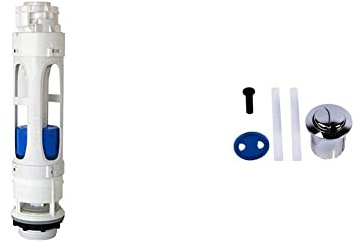 Roca AH0003400R Kit Mecanismo Descar. D2 D Nr Recambio Colleción De Baño Porcelana Mecanismos + Kit G Doble Pulsador C P/Mec Desc D1D (AH0002100R)