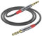 ANYPLUS Cavo Aux, HiFi Stereo Cavo Jack 3.5 to Jack 3.5 Cavo Audio,【1M-2 articolo】 Fish Wire Intrecciato Per Cavo Aux Macchina,TV,Autoradio, Altoparlante, Cuffie, Smartphone, PC