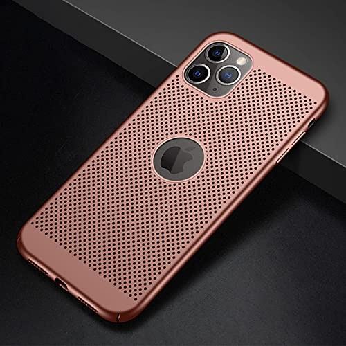 TUita Custodia per telefono ultra sottile per iPhone 12 13 11 14 Pro Max Mini PC Custodie per dissipazione del calore per iPhone X XR XS MAX 7 8 6 6S 14 Plus SE,Rosa,Per iPhone 14 Pro