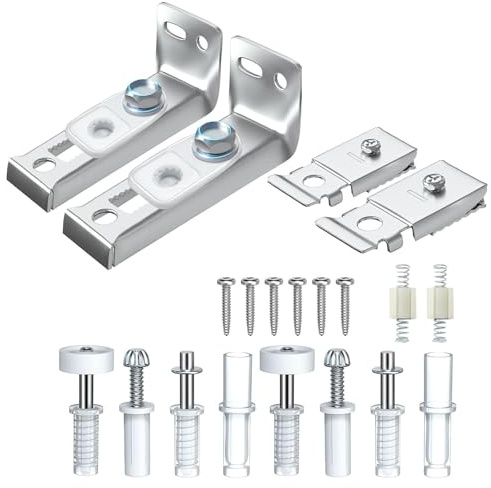 Lot de 20 kits de quincaillerie de porte pliante pour réparation de portes pliantes doubles