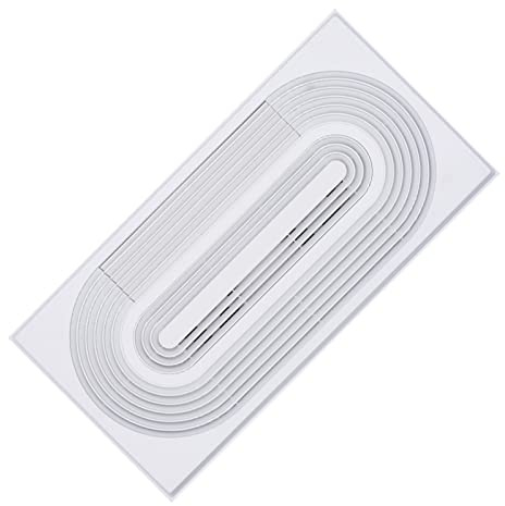 Ventilation Fans Ceiling Mounted Ventilation Fan, Ultra-Thin Dual-Motor Exhaust Fan, 30×60Cm Ring-Type Dual-Core High-Power Exhaust Fan For Bathroom, Kitchen,,Grey-305*605 opening installation