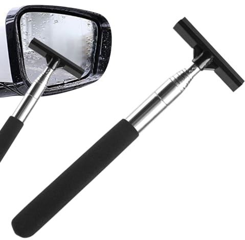 Essuie-Glace Pour Rétroviseur De Voiture - Raclette Télescopique Pour Nettoyage Vitres Automobile | Raclette De Nettoyage Réglable Pour Berline Camionnette Camping-Car
