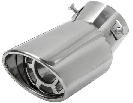 Auspuffblende Für Mercedes Für Benz W211 W203 W204 Auto Auspuff Schalldämpfer Spitze Runde Edelstahl Rohr Auto-SchalldäMpfer(C)