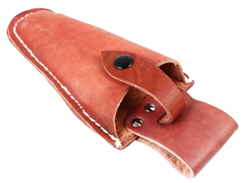 ROMISBABA Funda De Cuero Para Tijeras De Podar Con Cinturón Soporte Protector De Herramientas De Jardinería Funda Resistente y Práctica Color Aleatorio Para Trabajo Exteriores