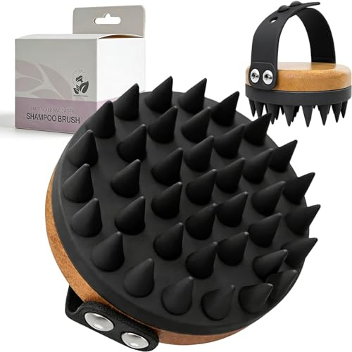 Kopfmassage Bürste, Kopfhaut Massagebürste Für Entspannung Und Wohlbefinden, Ergonomisches Design Mit Weichen Borsten, Ideal Für Tägliche Pflege Und Stressabbau
