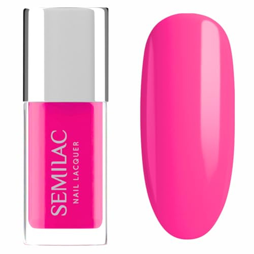 Semilac Vernis à ongles classique 119 Neon Pink 9 ml