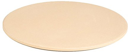 HomDSim - Piedra redonda de cordierita para asar pizza, piedra para hornear, sartén para pizza, perfecto para horno, barbacoa y parrilla 30,5 cm