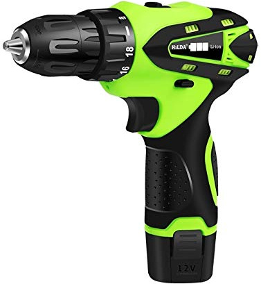 Taladro eléctrico juego de destornilladores eléctricos LLD DZ033 12V destornillador eléctrico recargable de litio de la batería multifunción inalámbrico taladro eléctrico del enchufe de la UE Power To