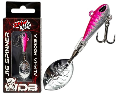 Wild Devil Baits Jig Spinner Spin Jig Bleikopfspinner Spoon
