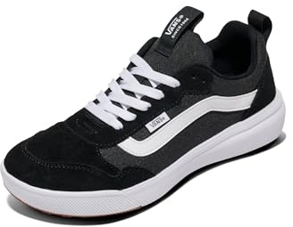Vans Hombre Zapatillas Range EXP Suede, Black/Black