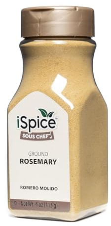 iSpice | Rosemary Ground | 4 OZ | Premium Herbs, Culinary boost | Kosher