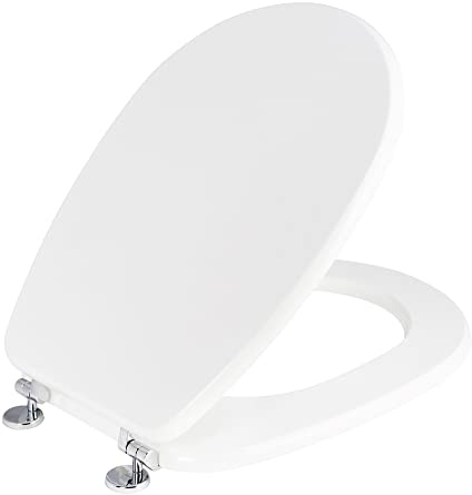 MODULARREDO | Sedile per WC LIUTO, Tavoletta WC, Copriwater, Copri Wc, Copriwater Bianco, Ideal Standard, 35,8x46 cm, Bianco