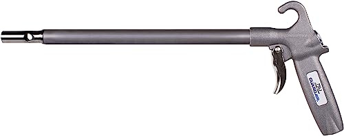 Guardair Long John Safety Air Gun - 24 inch Stainless Steel Extension, Pistol Grip, OSHA Compliant Venturi Nozzle, 1/4 Inch FNPT Inlet (75LJ024SS)