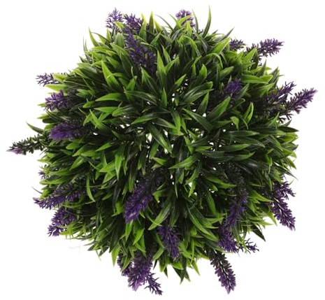 Kichvoe Künstliche Lavendel Deko-Pflanze Für Hochzeiten Partys Und Zuhause Elegante Langlebige Indoor Und Outdoor-Dekoration Sicher Und Pflegeleicht