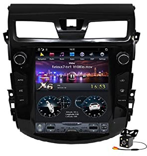 Android 15 Radio estéreo para Coche Ni-ssan Altima 2012-2018 Navegación GPS 10.4 Pulgadas Pantalla táctil MP5 Reproductor Multimedia Receptor de Video con WiFi 4G DSP Carplay,8core 4+64gb