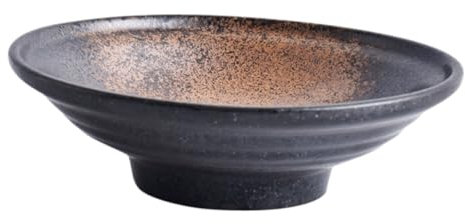 ULTECHNOVO 1pezzi Ciotola in Ceramica per Insalata Frutta e Ramen Ciotola da Cucina Versatile e Resistente per Conserve e Mescole