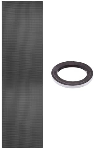 PATIKIL PC Fan Dust Mesh 300x1000mm, 1 Set PVC Computer Cooler Dust Filter PC Case Cover Grills with Magnetic Strip for Computer Cooler Fan Case Dustproof, Black(0.5mm Hole)
