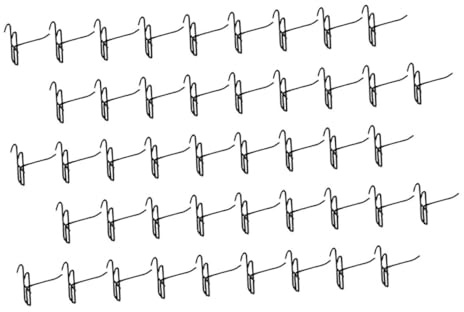 Alipis 50 Piezas Gancho Para Tablero Perforado Ganchos Metálicos De Rejilla Para Pared Pack Para Estantes Multifuncionales Fáciles De Instalar y Ajustar Para Herramientas y Joyas El Hogar