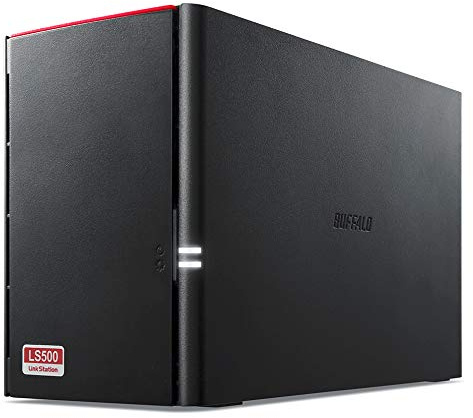 Buffalo LinkStation 410 2 TB Alto Rendimiento NAS Servidor de Almacenamiento en la Nube Personal y Medios de comunicación