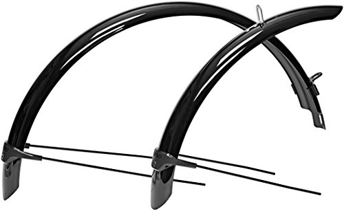 BBB Cycling Fahrrad CityGuard Schutzblech-Set Vorn und Hintern | MTB Urban Rennrad Kinder, 22