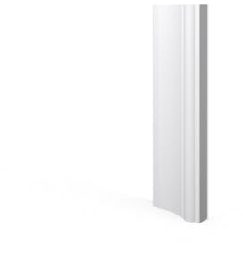 WL6-2200 WALLSTYL Guardasilla - 75 x 20 x 2200 mm - NOËL & MARQUET - una marca de NMC - Poliestireno de alta densidad