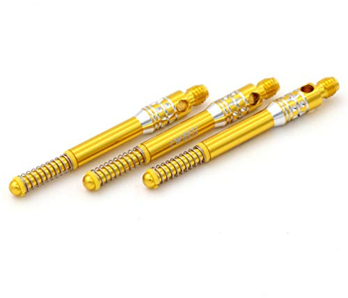 CUESOUL TERO AK7 Alu Dart Shafts Eingebauter Federteleskop, 3er-Set