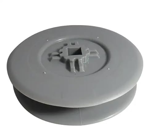 cyclingcolors Belt Pulley Square Steel Shaft Roller Shutter Belt 12-15 mm Shaft Roller Shutter Cord Disc 10 mm, Diameter 125 mm