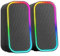 Mars Gaming MS-OM, Gaming Speakers 20W, RGB Dynamic Lighting, Bluetooth 5.3 + AUX-IN Speakers, Volume Control Box, Customised DSP Chipset, Universal Compatibility, Black