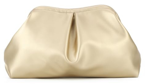 Syrads Morbido PU In Pelle Pochette Borse per Le Donne Formale Borsa Da Sera Elegante Borsa,Oro