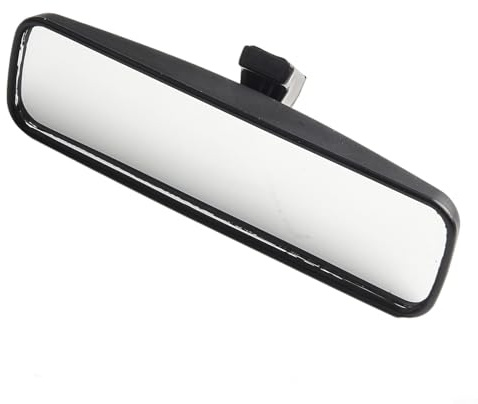HEIBTENY Rückspiegel Auto, Innenspiegel Auto mit Weiß Flacher Glas Large Vision, Auto Rückspiegel Weitwinkelverstellbar, Für Nissan Für Micra K12 MK3 (2003-2010)