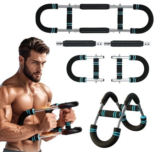 COVVY - Ejercitador de brazo giratorio, 40 a 100 libras, ajustable, para ejercicios de fitness, equipo expansor de pecho para mejorar la parte superior del cuerpo