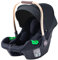 Daliya® NEOMOVE i-Size Babyschale 0–13 kg (40–87 cm) – 5-Punkt-Gurt, verstellbare Kopfstütze, für NEOMOVE Kinderwagen, Neugeboreneneinlage, Tragegriff, Baby Autositz, Kindersitz (Gold-Schwarz)