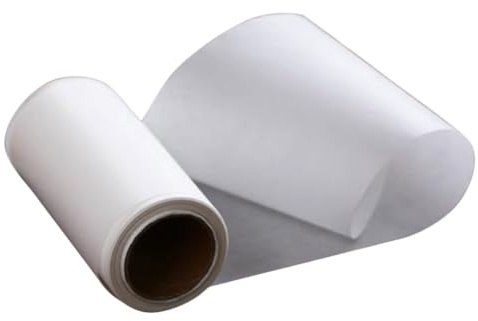 HEMOTON Papel Pergamino Antiadherente para Hornear de 20 Metros, Rollo para Moldes Grandes de Pasteles, Papel Resistente al Aceite Adecuado para Repostería y Utensilios de Cocina