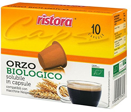 Ristora 60 Organic Barley Capsules compatible with Nespresso