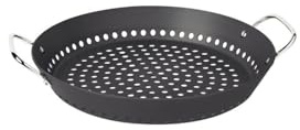 Tramontina - Wok pour barbecue. 30cm aluminium anodisé.
