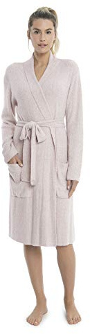 Barefoot Dreams® CozyChic Lite® Ribbed Robe, Faded Rose-Pearl, L/XL