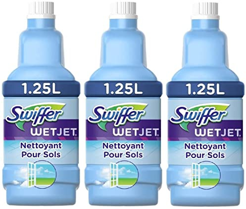 Swiffer - Swiffer Wetjet Liquide Nettoyant - 1,25L - Lot De 3 - Prix Du Lot - Livraison Rapide En France Métropolitaine Sous 3 Jours Ouverts