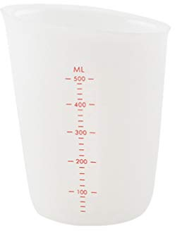 Healifty Copa Medidora Visible De Silicona Duradera Fácil De Limpiar y Transportar